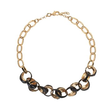 ENAMELLED CHEVALIER CHAIN NECKLACE