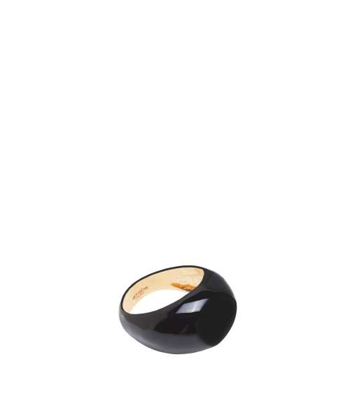 ENAMELLED CHEVALIER RING