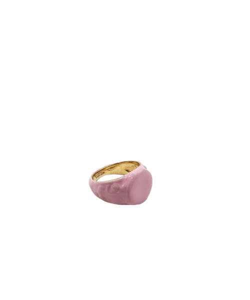 ANELLO CHEVALIER SMALTATO FIORITO ICY PINK