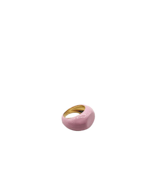 ANELLO CHEVALIER SMALTATO ICY PINK