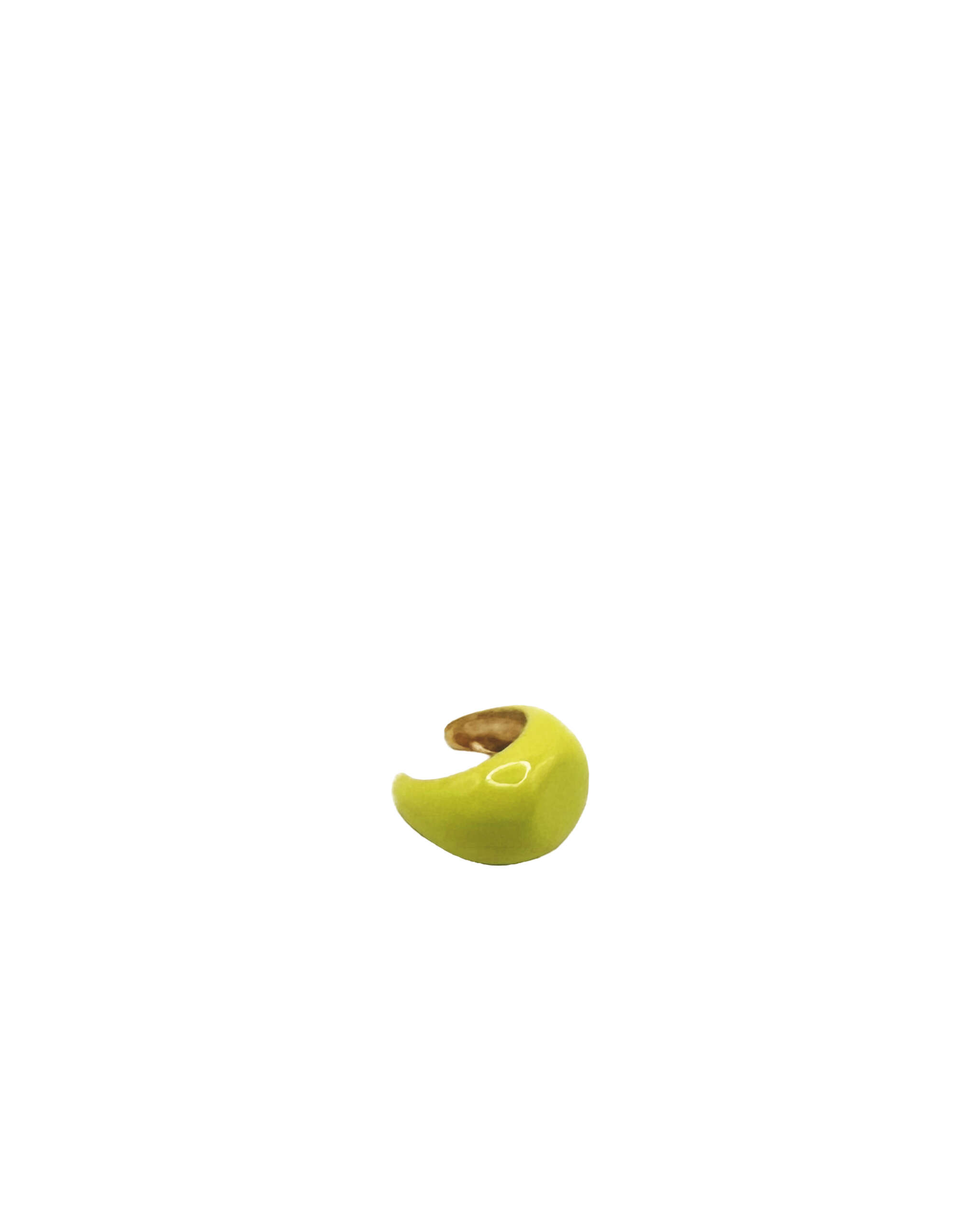 EAR CUFF CHEVALIER SMALTATO PICCOLO LIME
