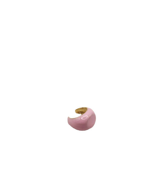EAR CUFF CHEVALIER SMALTATO PICCOLO ICY PINK